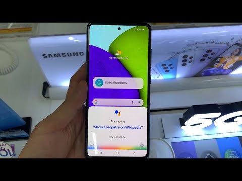How to Activate Google Assistant on Samsung Galaxy A52 | Samsung Google Assistant Turn On