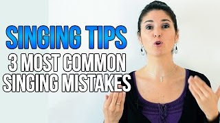 Freya's Singing Tips: The 3 Most Common Singing Mistakes