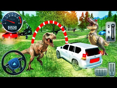 Crazy Offroad Luxury Prado Dino Simulator - 4x4 SUV Jeep Hill Climbing Racing - Android GamePlay #2