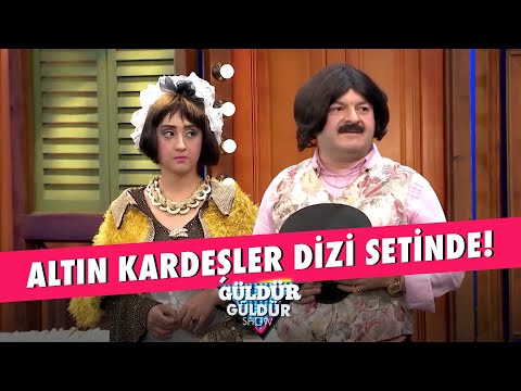 Altın Kardeşler Dizi Setinde - Güldür Güldür Show