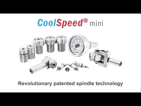 CoolSpeed® mini - turbinenangetriebene Ultra-High-Speed-Werkzeugspindel