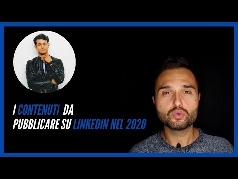 Quali contenuti pubblicare su LinkedIn ? con Roberto Verde