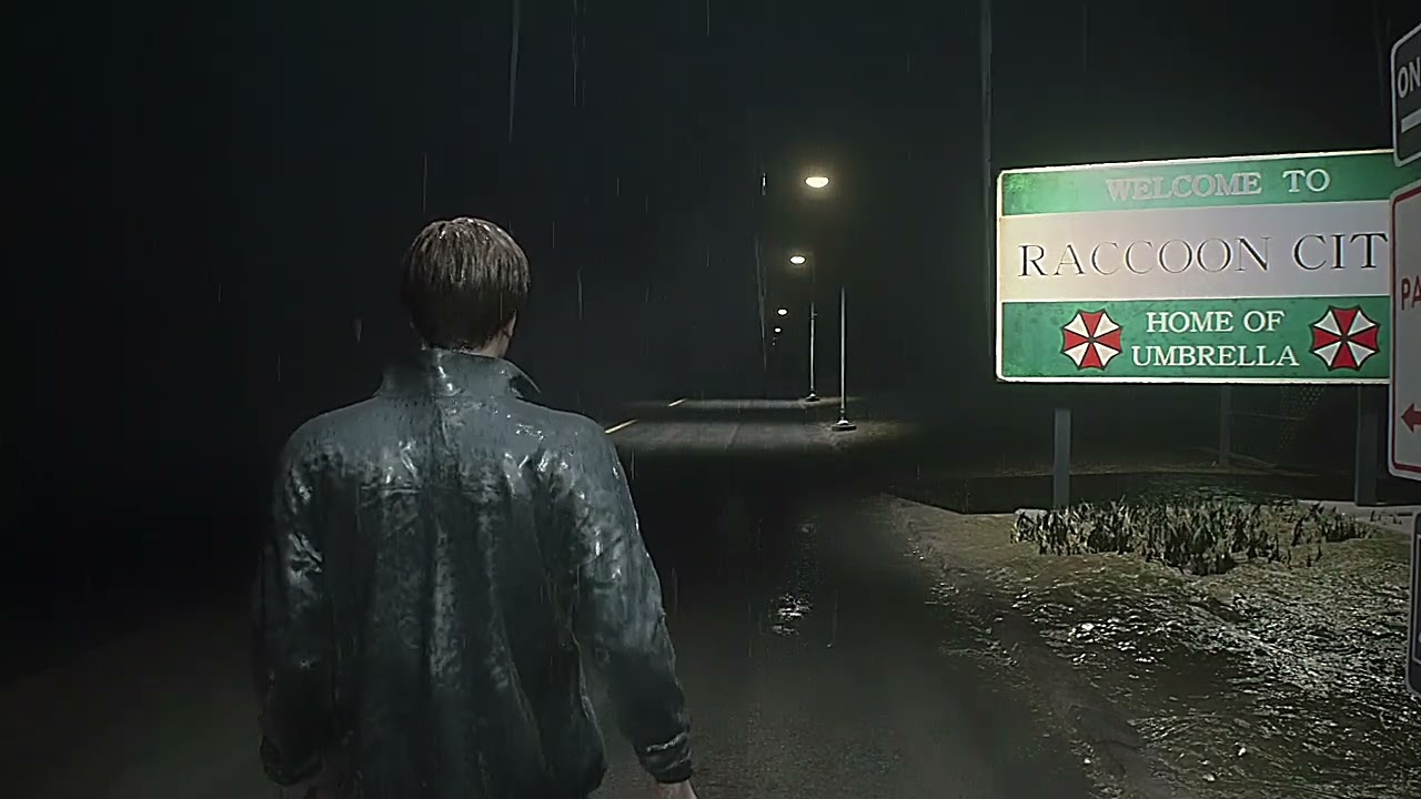 𝙲𝚑𝚒𝚕𝚕𝚒𝚗𝚐 𝚆𝚒𝚝𝚑 𝙻𝚎𝚘𝚗 - Resident Evil Chill Mix (W/Rain and Thunder) [Reupload]