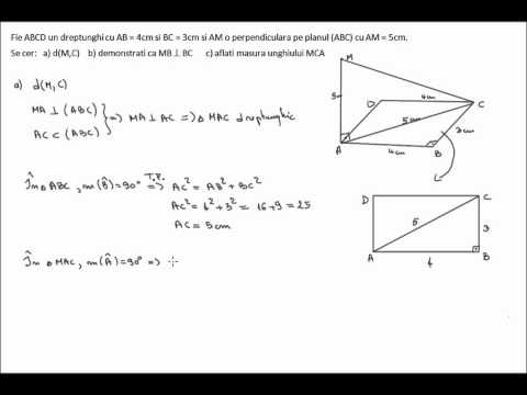 Problema rezolvata de geometrie (8e32)
