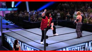 WWE 2K14 Entrances & Finishers Videos: Mick Foley & Ted DiBiase (WrestleMania IV)