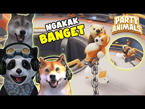 KETIKA TRIO KOCAK BERANTEM! MALAH NGAKAK GAMING! - Party Animals Indonesia