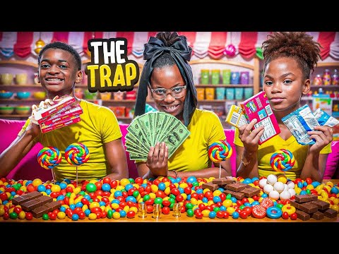 THE TRAP🏪🍭🍫🍬| JUST GIVE ME MY MONEY💵