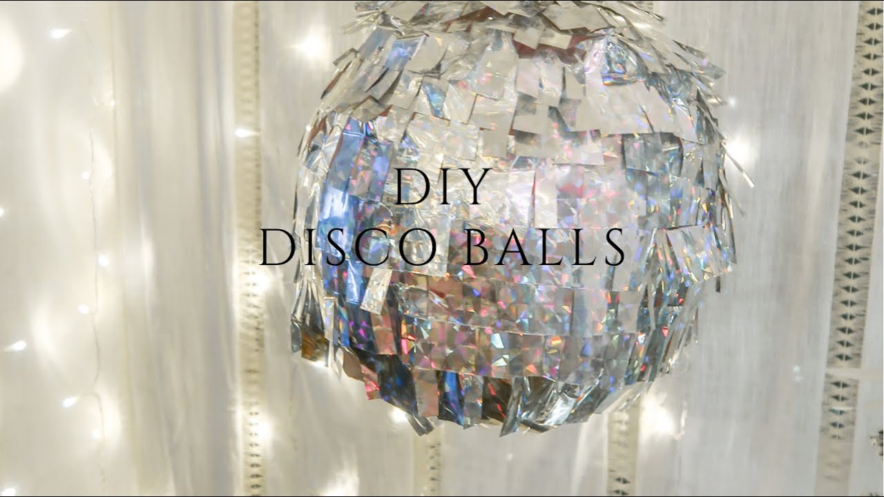 DIY DISCO BALL