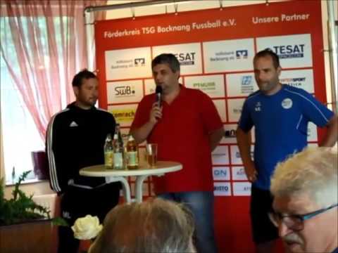 Pressekonferenz TSG Backnang - FC 07 Albstadt