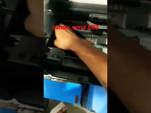 canon g3010 error E02
