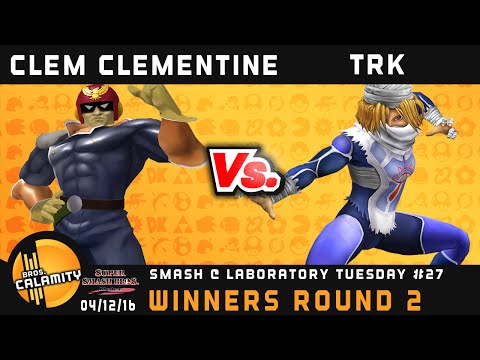 S@LT #27 | Clem Clementine (Falcon, Falco) vs TRK (Sheik) - Winners Round 2 - SSBM