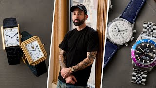 Vintage Watch Dealer Shares His ROLEX, CARTIER, OMEGA, and More!