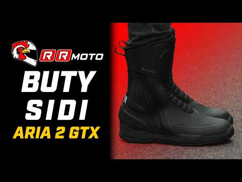 SIDI ARIA 2 GTX _ turystyczne buty motocyklowe z membraną Gore_Tex