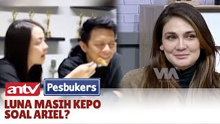 Download lagu Ariel Disuapi Cewek, Reaksi Luna Maya Bikin Salfok! | Pesbukers ANTV mp3