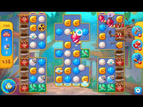 Fishdom 2021 - Level 7186   #playrix #fishdom #gaming