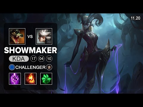 DK Showmaker Camille Top vs Renekton - EUW Challenger - Season 11 Patch 11.20