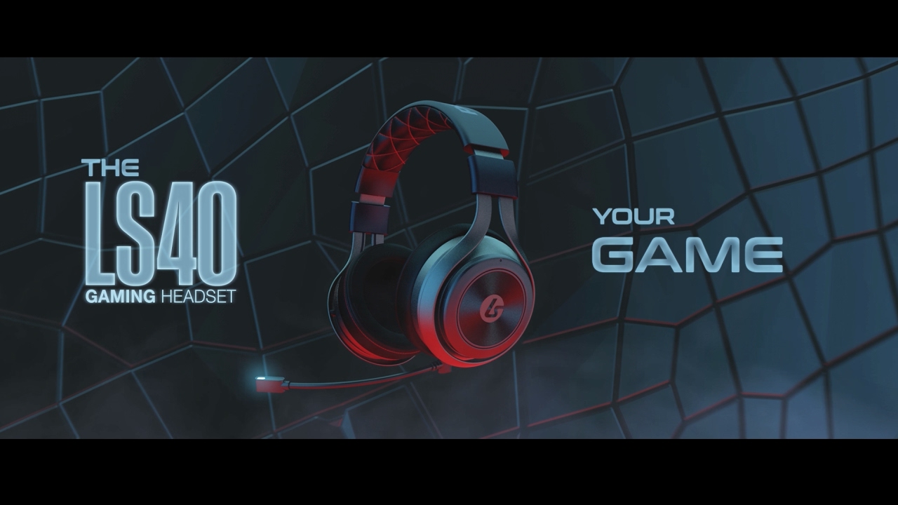 LS40 7.1 Surround Wireless Universal Gaming Headset - YouTube