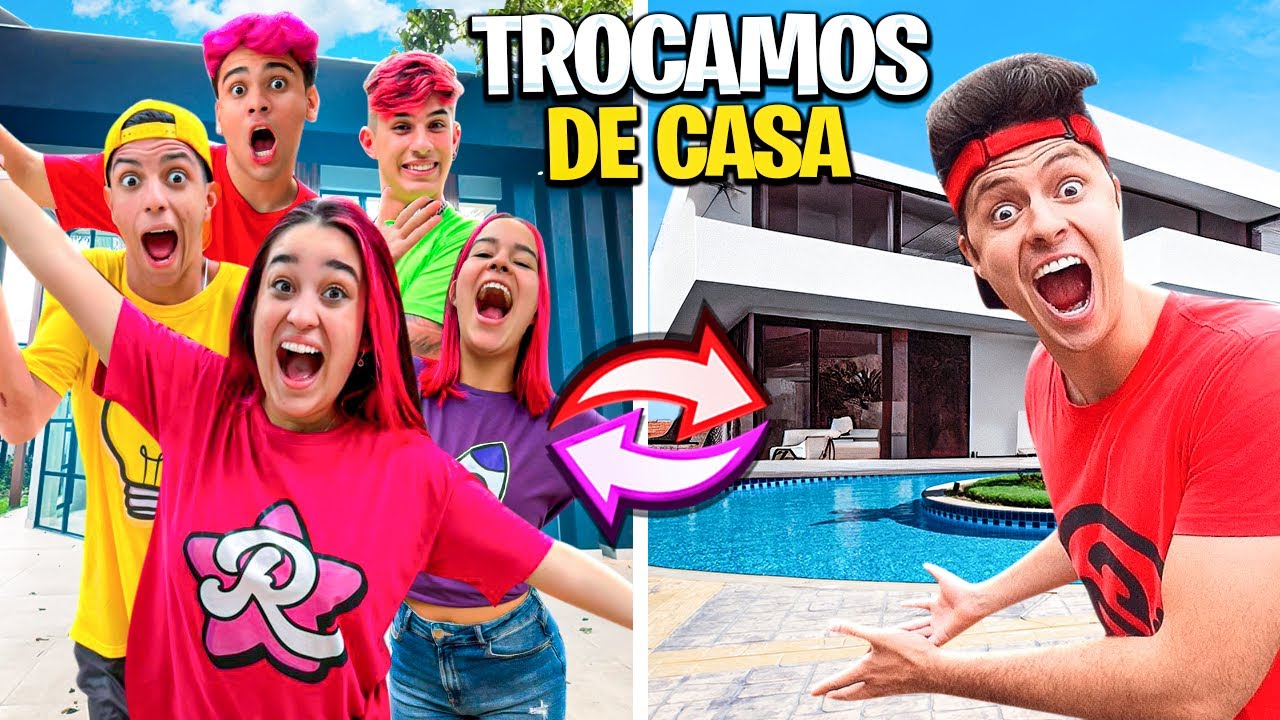 TROCAMOS DE CASA COM O ENALDINHO *aprontamos?