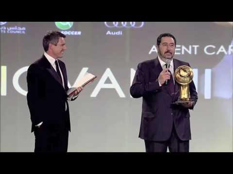 Globe Soccer Awards 2013 - Agent Career Award (Giovanni Branchini)