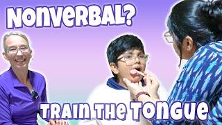 Nonverbal? Trouble Moving the Tongue Side to Side? | Autism Oral Motor Therapy #5 👅
