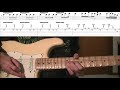 Pink Floyd -  hey you solo guitar lesson (WITH TAB)