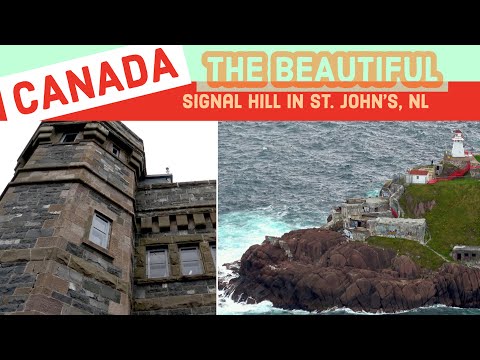 SIGNAL HILL in St. John's, Newfoundland, Canada Travel