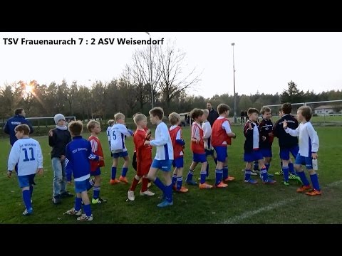 07.04.2017 TSV Frauenaurach - ASV Weisendorf (7:2) (E3/U10) Highlights - HD