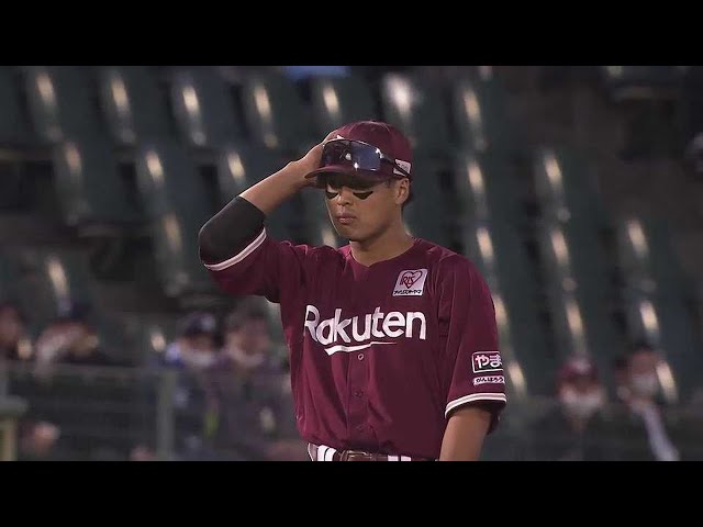 【4回裏】ジャンプ一番!! イーグルス・黒川史陽 ライナー性の打球をジャンピングキャッチ!!  2023年5月23日 オリックス・バファローズ 対 東北楽天ゴールデンイーグルス