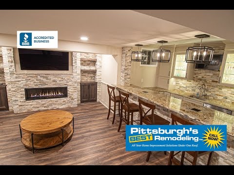 Basement Remodel Review, Video - (Pittsburgh’s Best Remodeling)