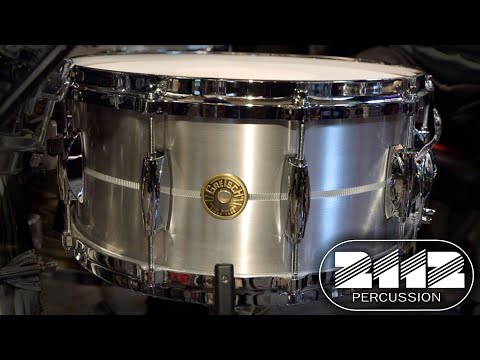 Gretsch USA Custom 6.5x14" Solid Aluminum Snare Drum image 2