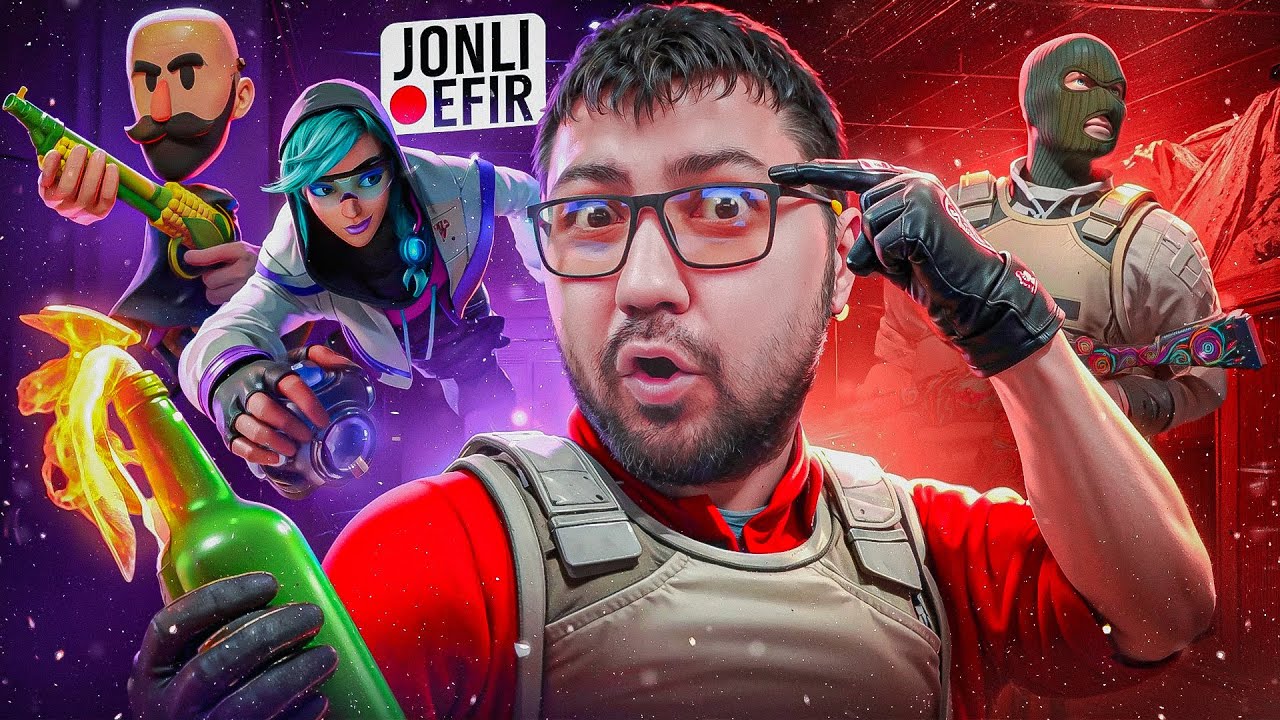 🗿BURGUTKO'Z GABRIEL – STUMBLE GUYS, GTA 5 (JONLI EFIR)