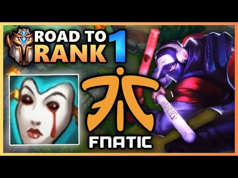 Trying to Carry FNC Rekkles and Selfmade with Liandry's Shen - Road to Rank 1 (#61)