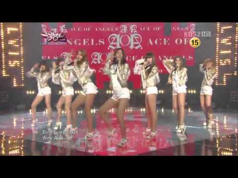 120907 AOA - Elvis @KBS Music Bank