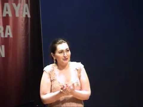 ZARINA ABAYEVA (soprano) International Opera Singers Contest of Galina Vishnevskaya