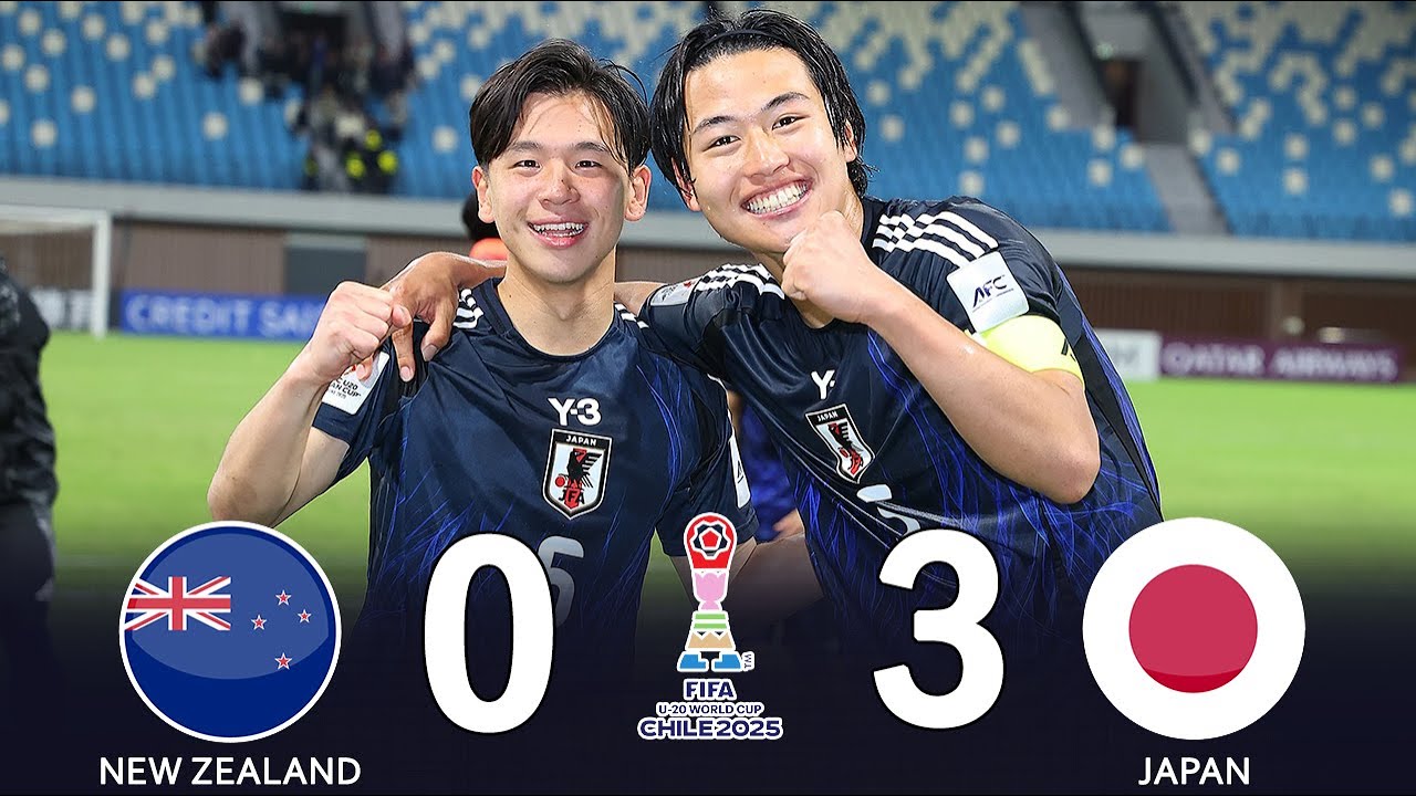 【10月4日】U-20日本代表、無傷の3戦全勝で決勝T進出！「日本の実力は圧倒的だ」世界が驚愕する船越ジャパンの強さ！