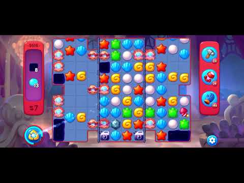 Fishdom Hard level 9516 no boosters フィッシュダム ハード