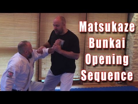 Practical Kata Bunkai: Matsukaze (Opening Sequence)