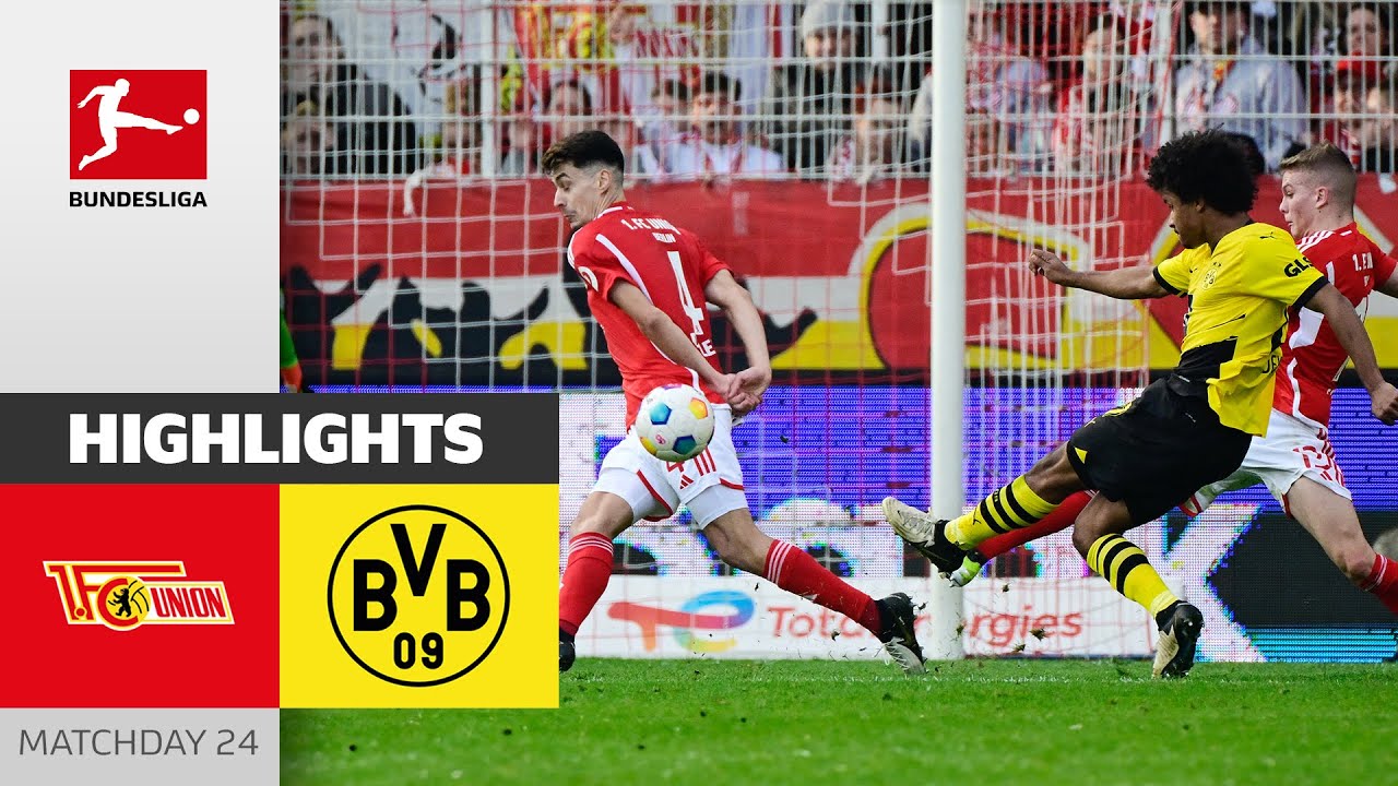 FC Union Berlin vs Borussia Dortmund highlights