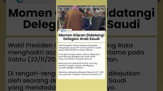 Delegasi Arab Saudi Tiba-tiba Hampiri Wapres Gibran di KTT G20, Saling Rangkul dan Berbincang Hangat