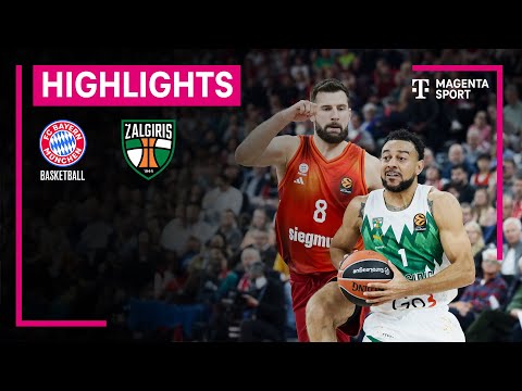 FC Bayern München - Zalgiris Kaunas | EuroLeague | MAGENTA SPORT