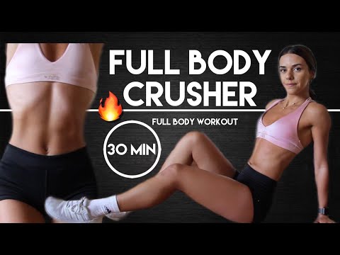 30 Min Full Body Crusher | No Equipment Home Workout