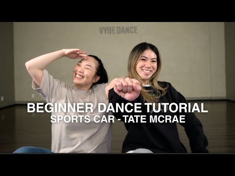 BEGINNER DANCE TUTORIAL | Sports Car - Tate Mcrae Choreography