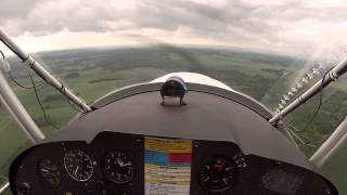 preview picture of video 'Flying to LFPA (ULM) Part 1 - Commandes primaires et secondaires - GoPro'