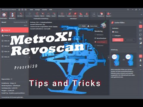 MetroX Revoscan tips and tricks