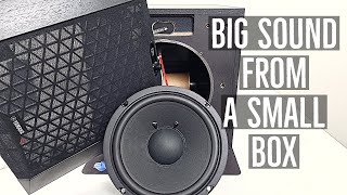 Yamaha NS-SW200 sub disassembly & free air test