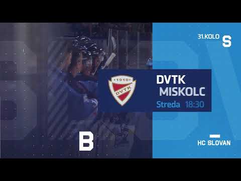 Pozvánka: HC SLOVAN - DVTK Miskolc