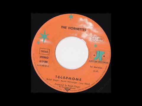 THE HORNETTES - T-E-L-E-P-H-O-N-E (aus dem Jahr 1981) B-Seite von der Single
