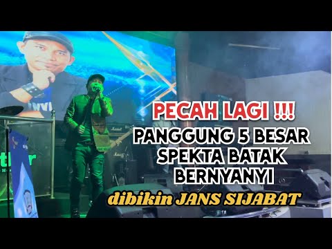 PECAH LAGI !!! Jans Sijabat di Spekta Batak Bernyanyi 5 besar - Kamar 13