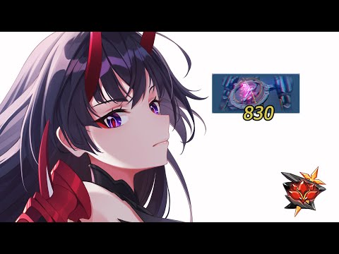 HI3 - Exalted Red Lotus Abyss 412D - SS0 HT/GD/PV 2* Klein - Husk Nihilius (Paralyze) 830 Points