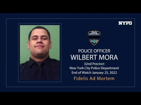 NYPD Wake & Funeral For Fallen Police Officer Wilbert Mora